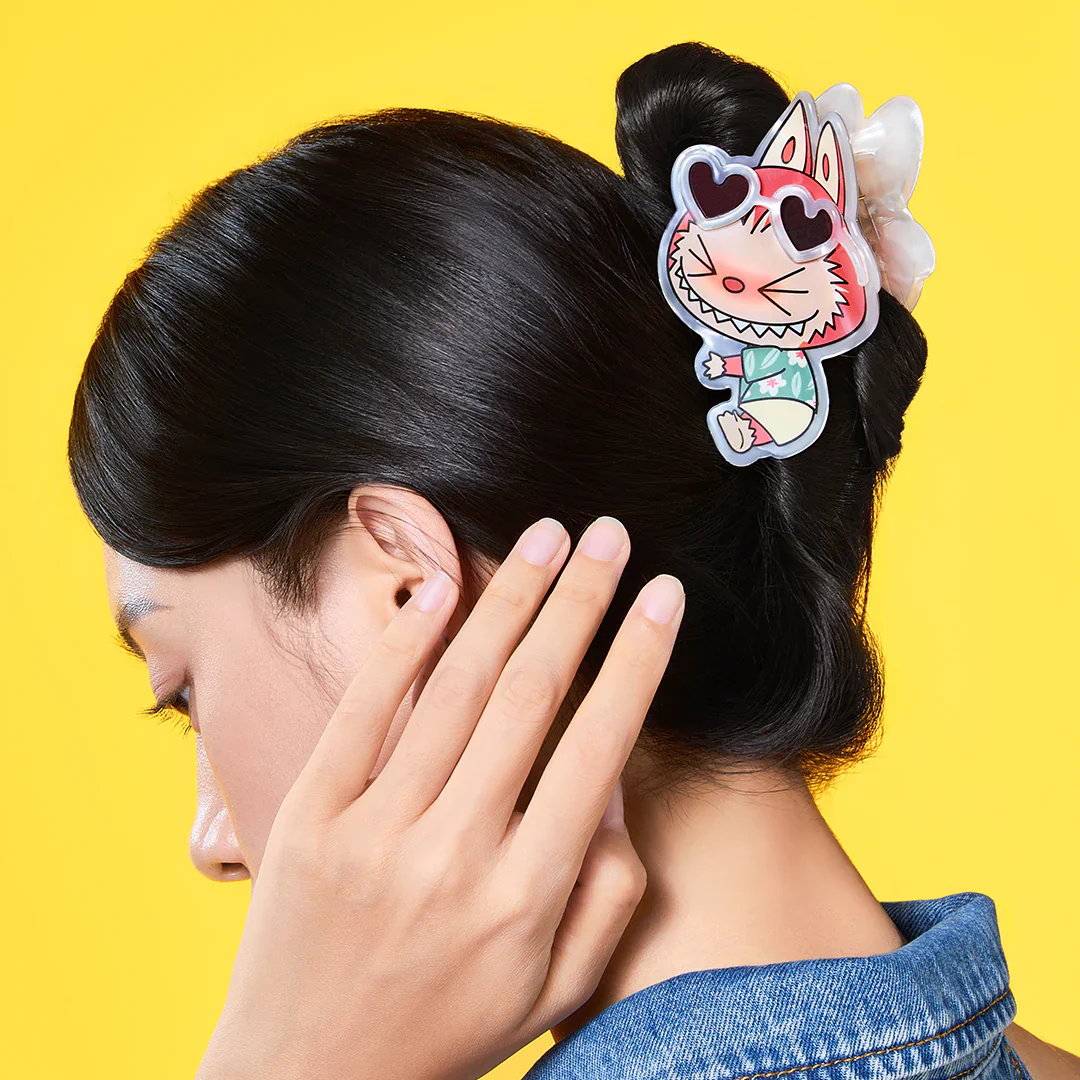 POPMART The Monsters LABUBU Drunk in Sea Series Hair Clip - Image 2