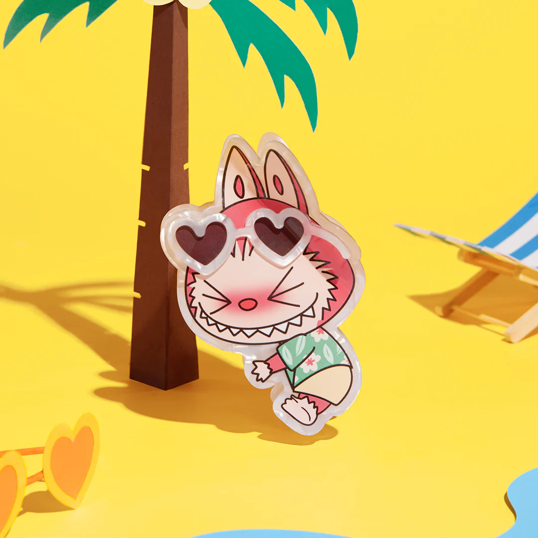 POPMART The Monsters LABUBU Drunk in Sea Series Hair Clip - Image 3