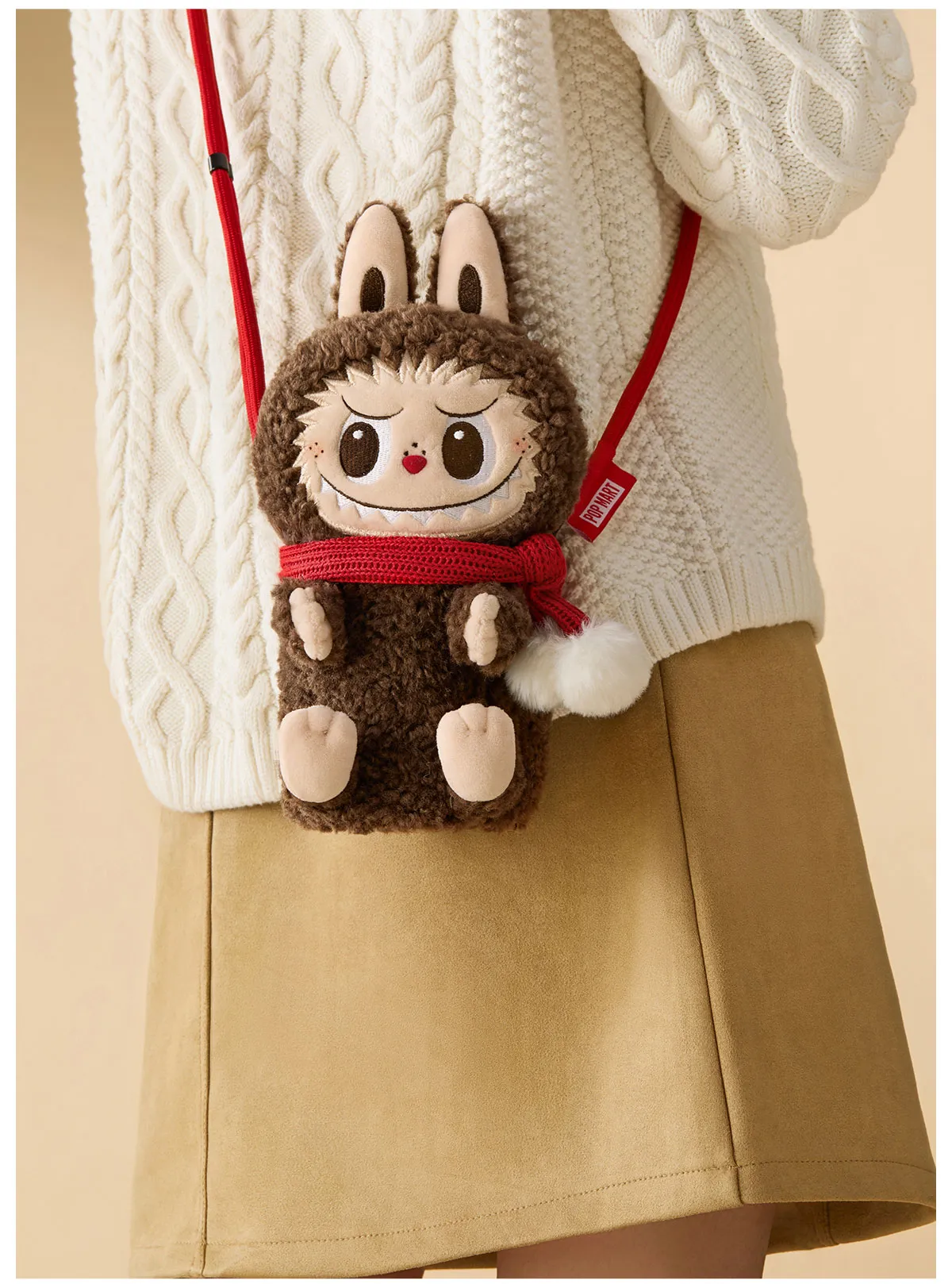 THE MONSTERS Classic Series-Plush Doll Shoulder Bag - Image 2