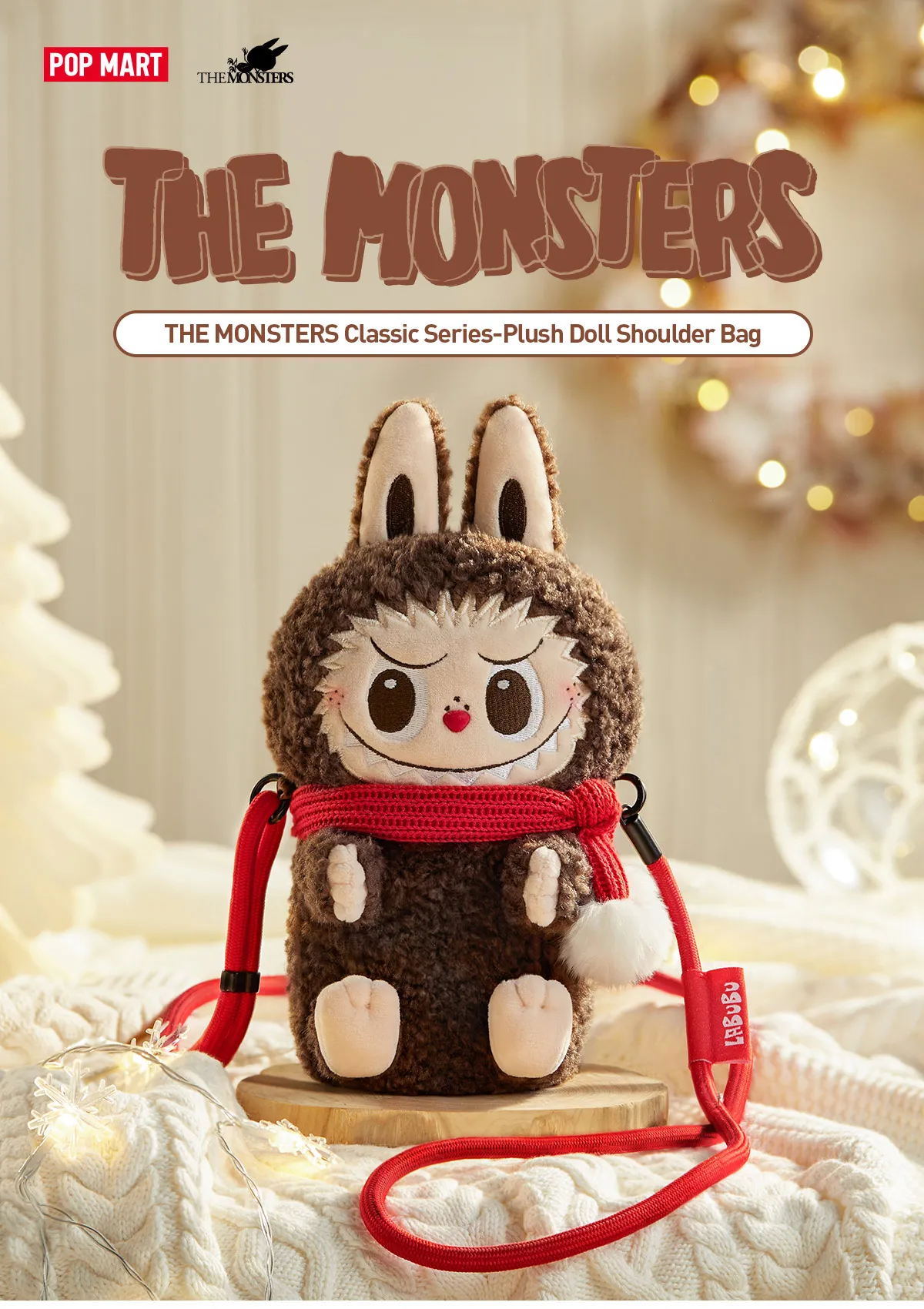 THE MONSTERS Classic Series-Plush Doll Shoulder Bag - Image 3
