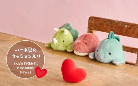 Posture Pal Dinosaur - Triceratops Plush - Image 3