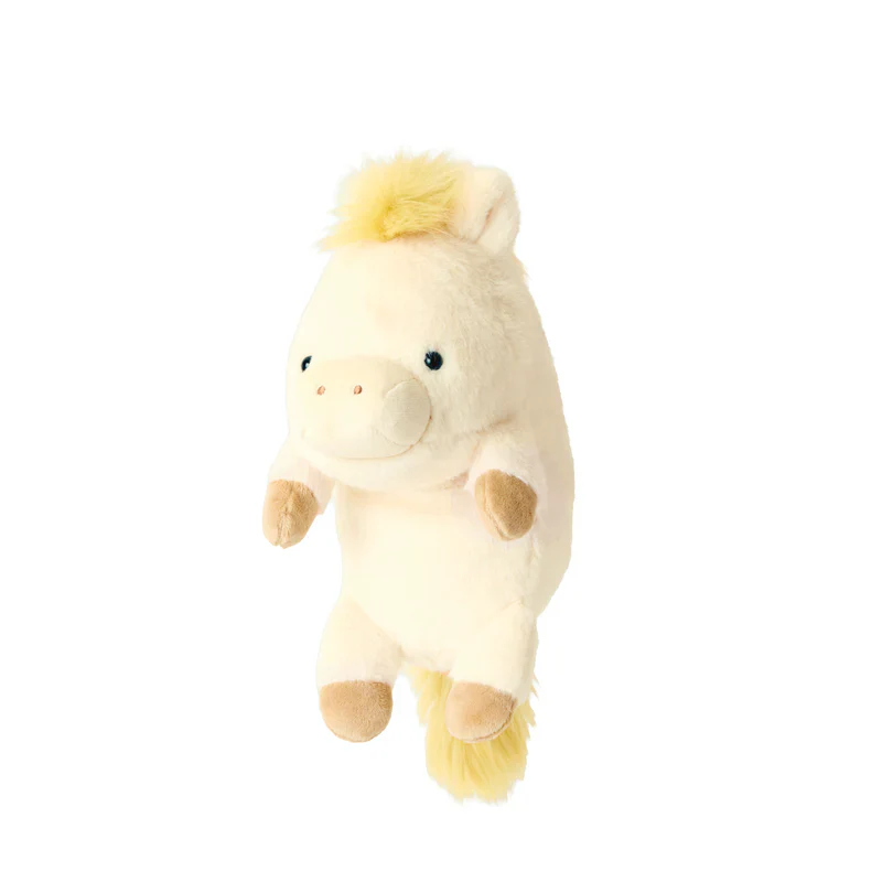 Posture Pal White Horse Plush