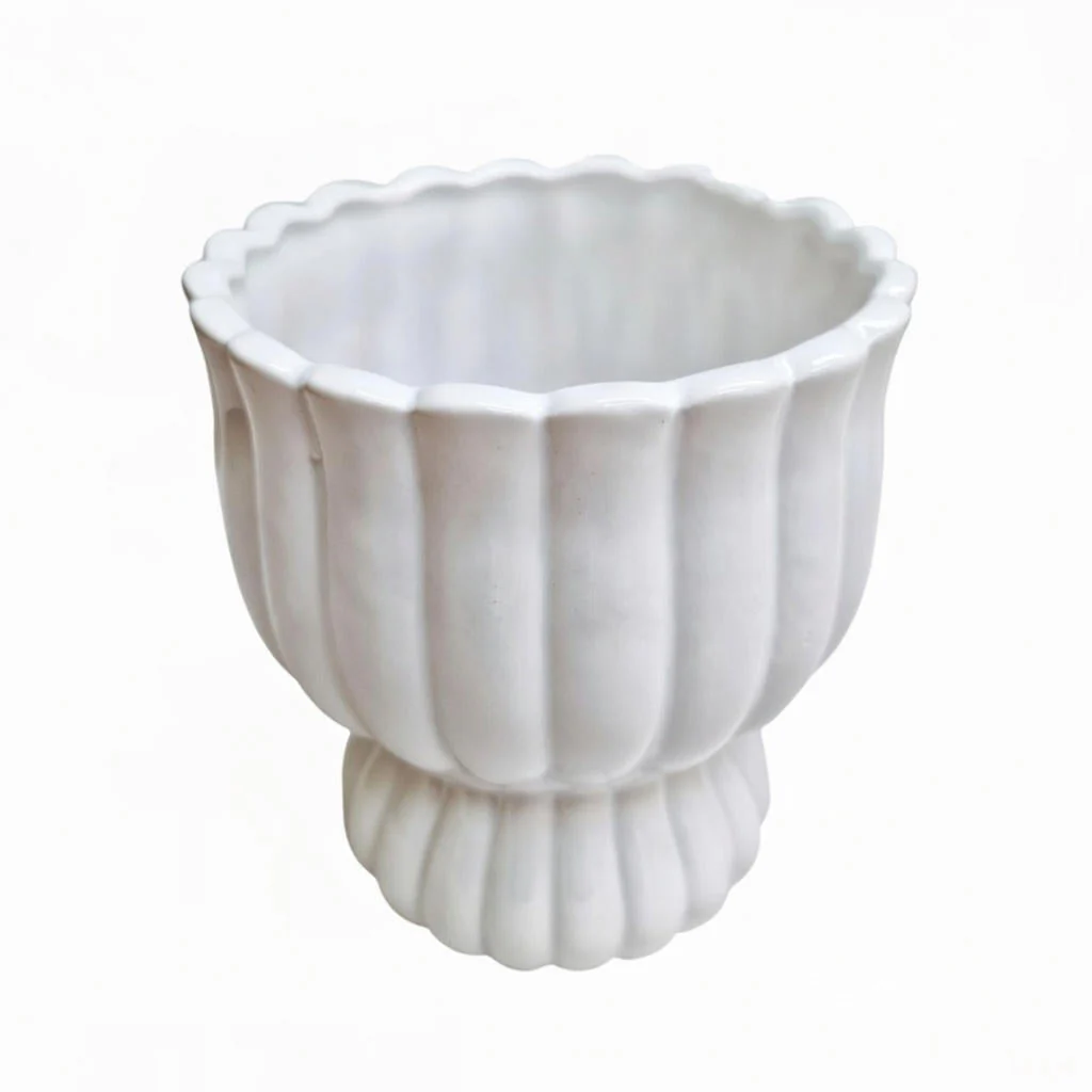 Fluted Petal Planter - Image 4
