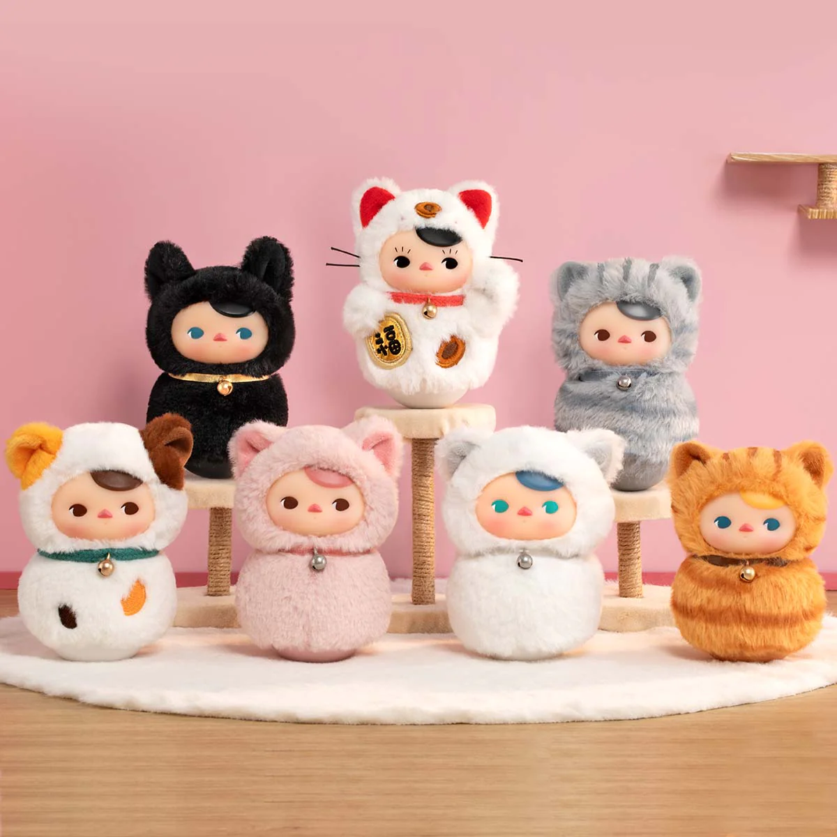 PUCKY Roly-Poly Kitty Series-Vinyl Plush Blind Box - Image 8