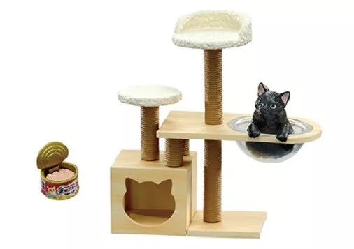 Re-Ment Miniatures: Life with Cats Dollhouse Decoration Furniture - Image 6