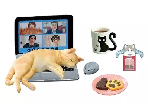Re-Ment Miniatures: Life with Cats Dollhouse Decoration Furniture - Image 8