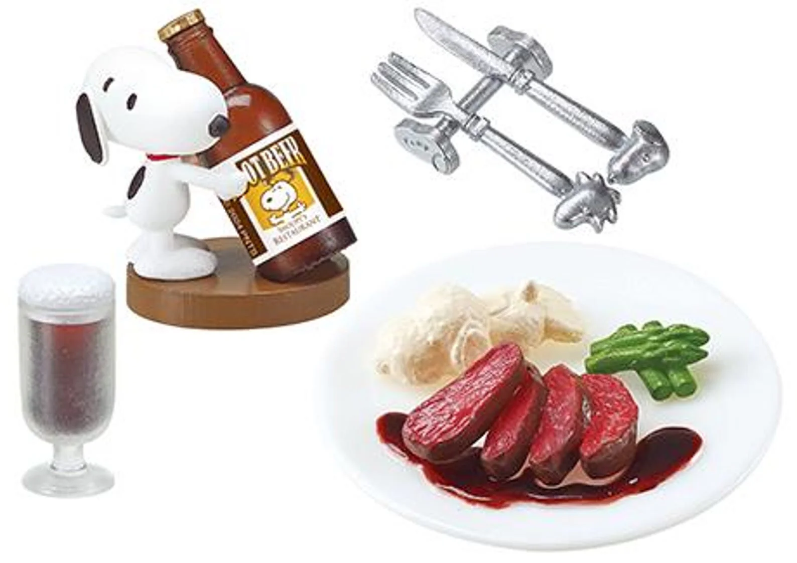 Re-Ment: Dollhouse - Miniature Snoopy's Restaurant - Image 6