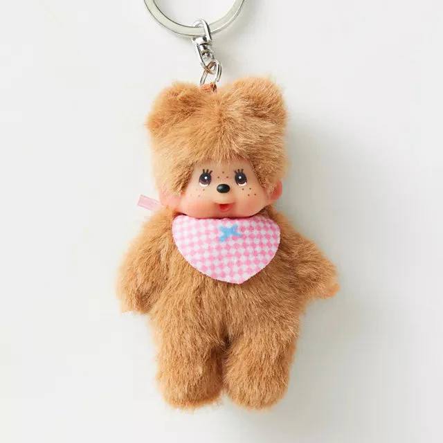 Monchhichi Bearchichi Plushie Keychain