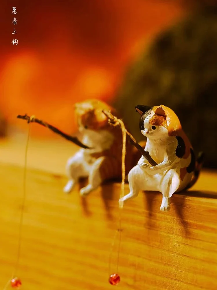 Yell - Sitting Fishing Cat Mini Figures Blind Box Ver. 1 - Image 3