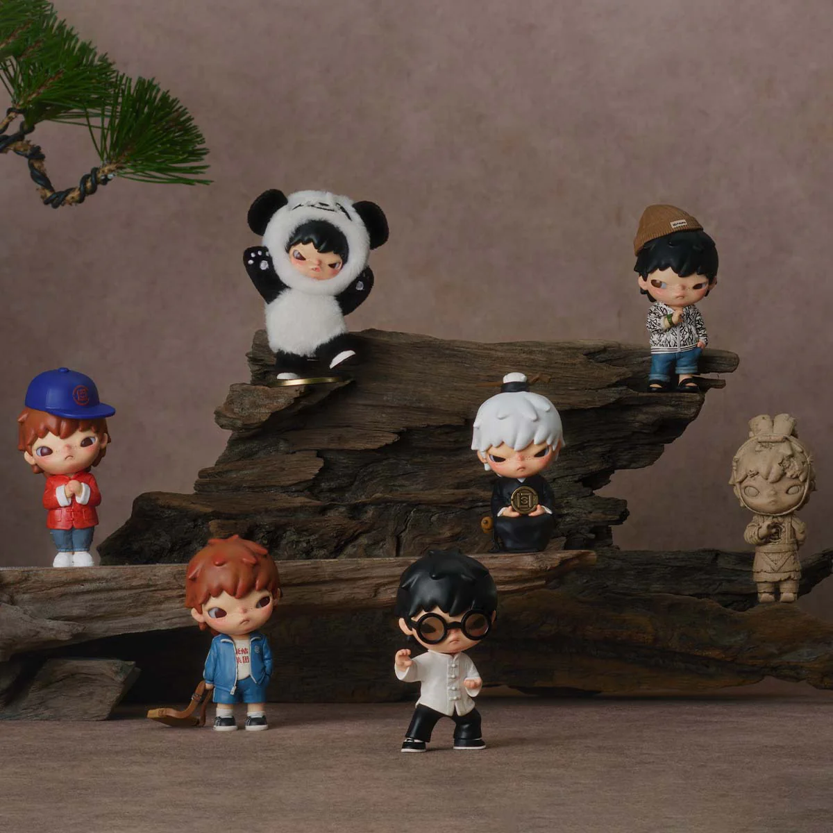 Hirono × CLOT Series Figures (Gift Box Edition) - Image 3