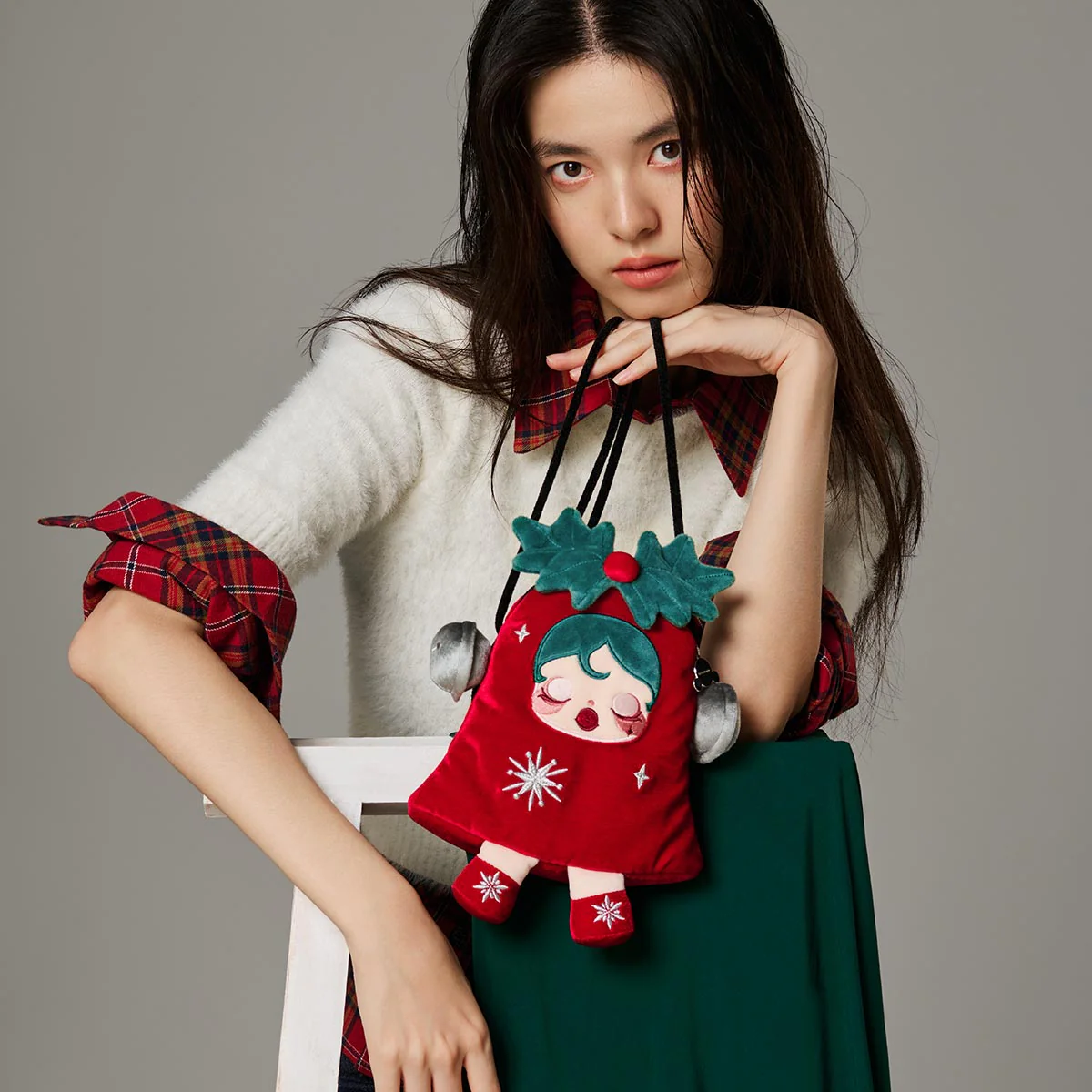 SKULLPANDA Tell Me What You Want Series Crossbody Bag - Jingle All The Way - Image 5