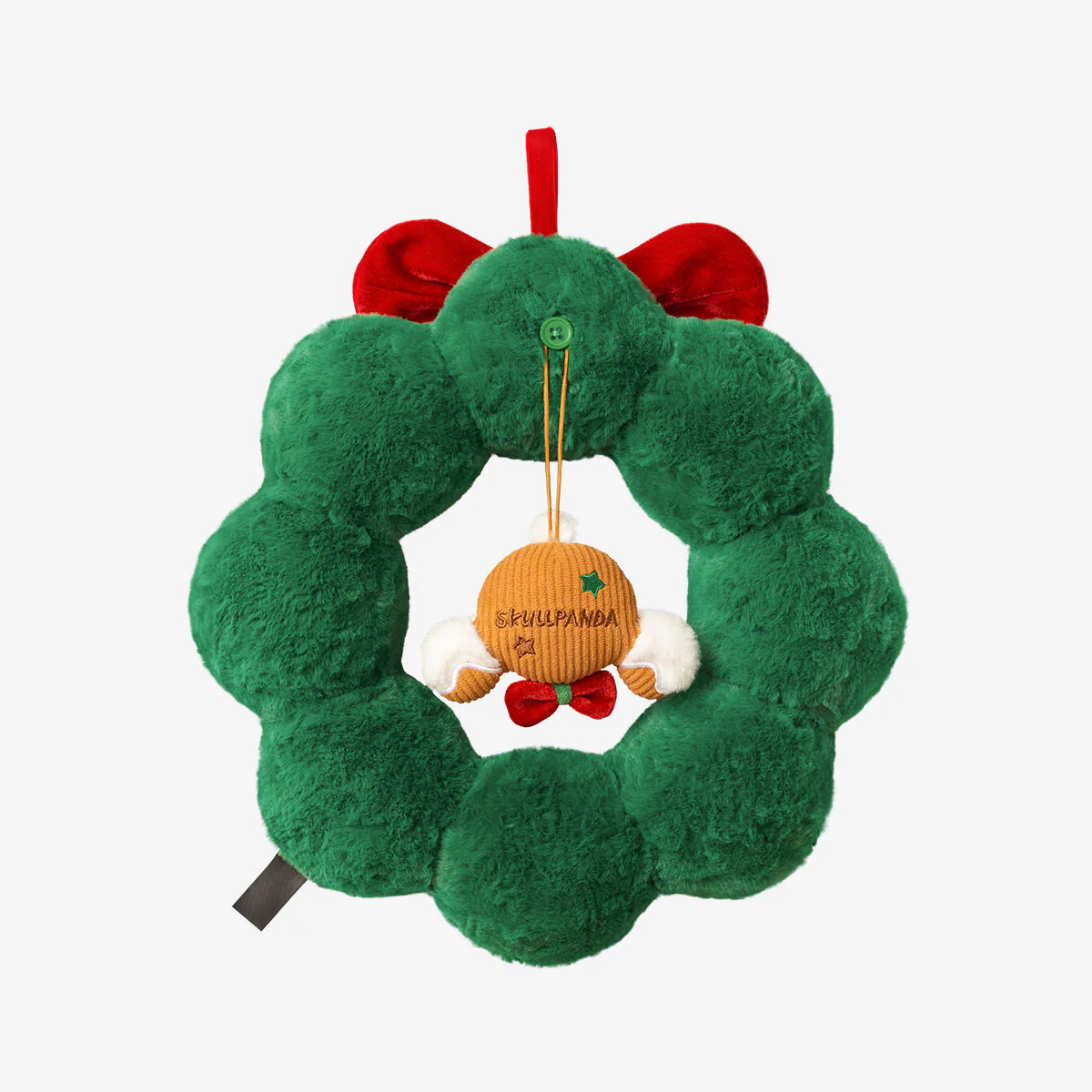 SKULLPANDA Tell Me What You Want Series Plush Wreath Pendant - Image 3
