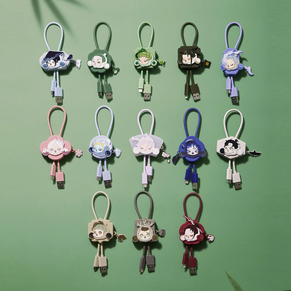 SKULLPANDA The Ink Plum Blossom Series-Cable Line Blind Box (iPhone) - Image 2