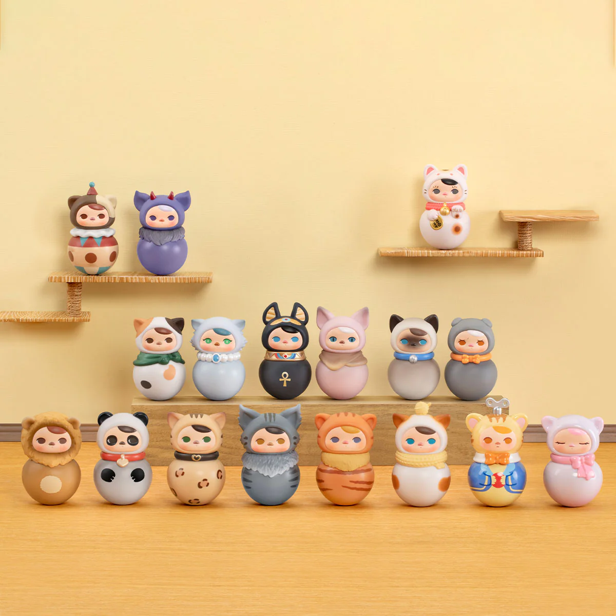 PUCKY Roly-Poly Kitty Series Figures - Image 2