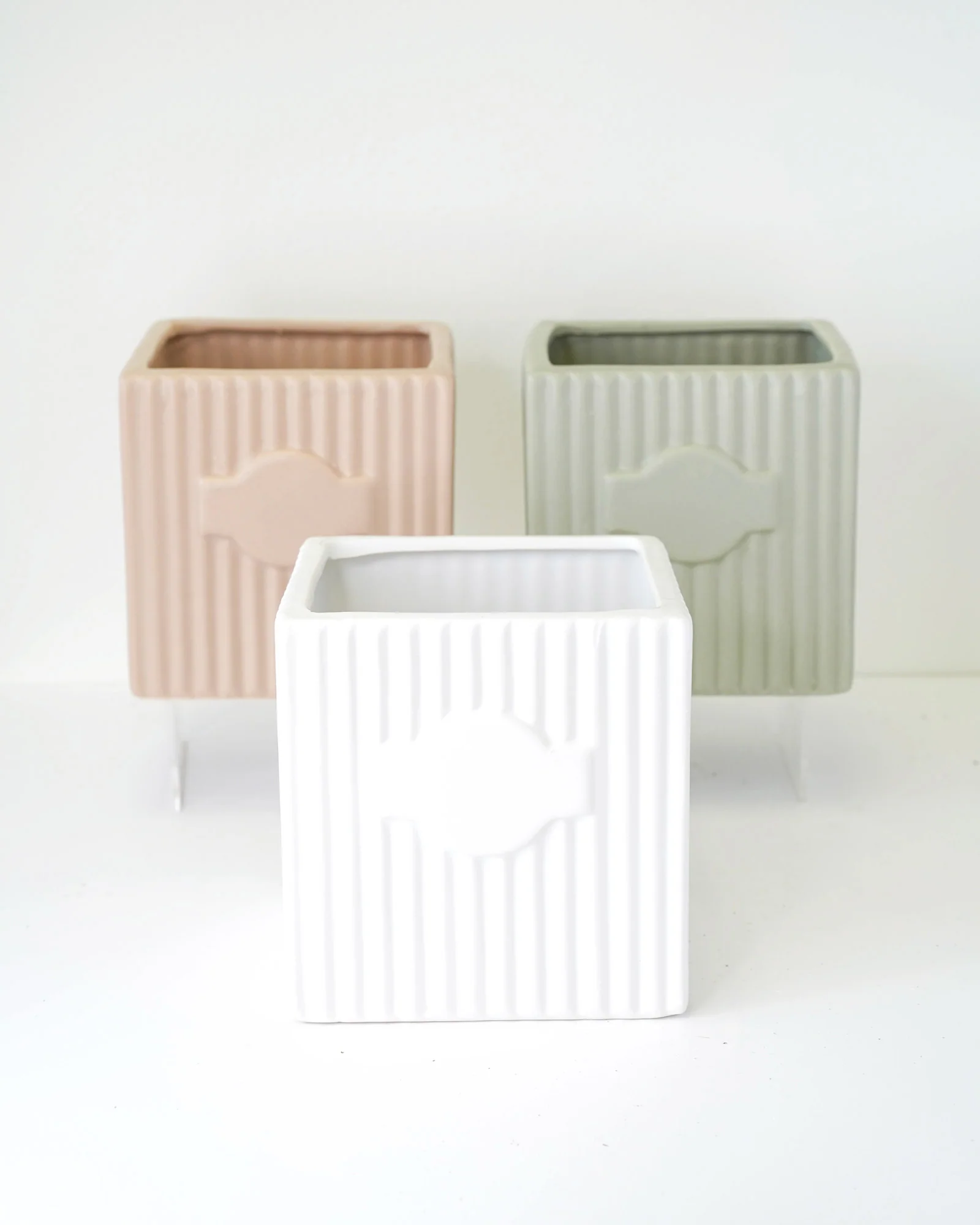 Square Column Pots
