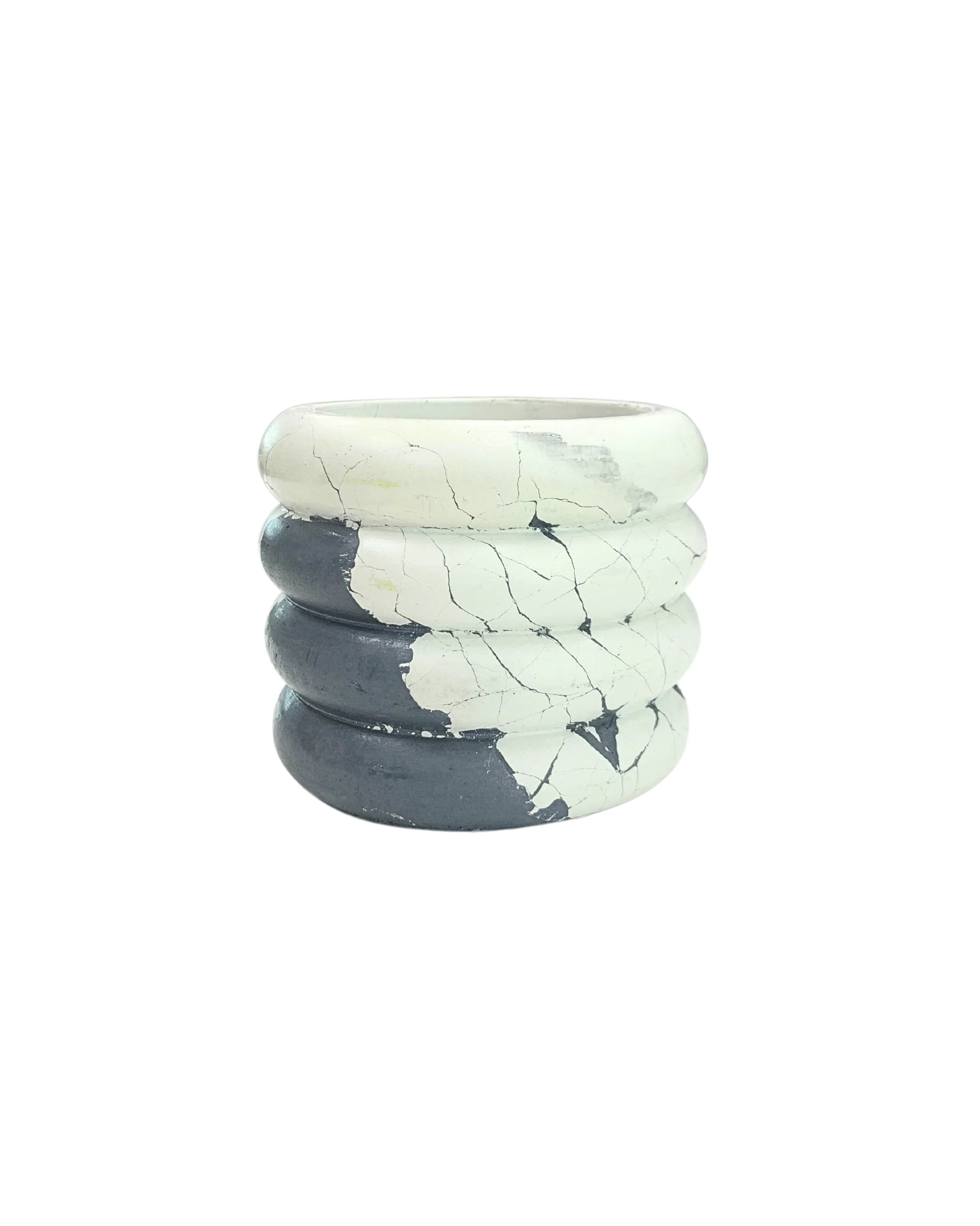 Tall Bubble Cement Planter - Image 2