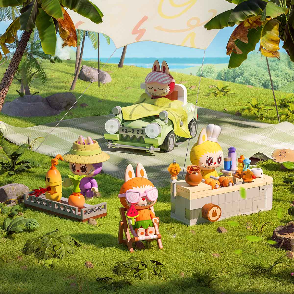 THE MONSTERS Forest Secret Base Series Blocks Part 2 - Image 2