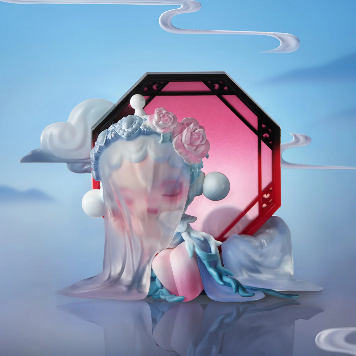 POP MART SKULLPANDA Aisling 100% Figurine - Image 2