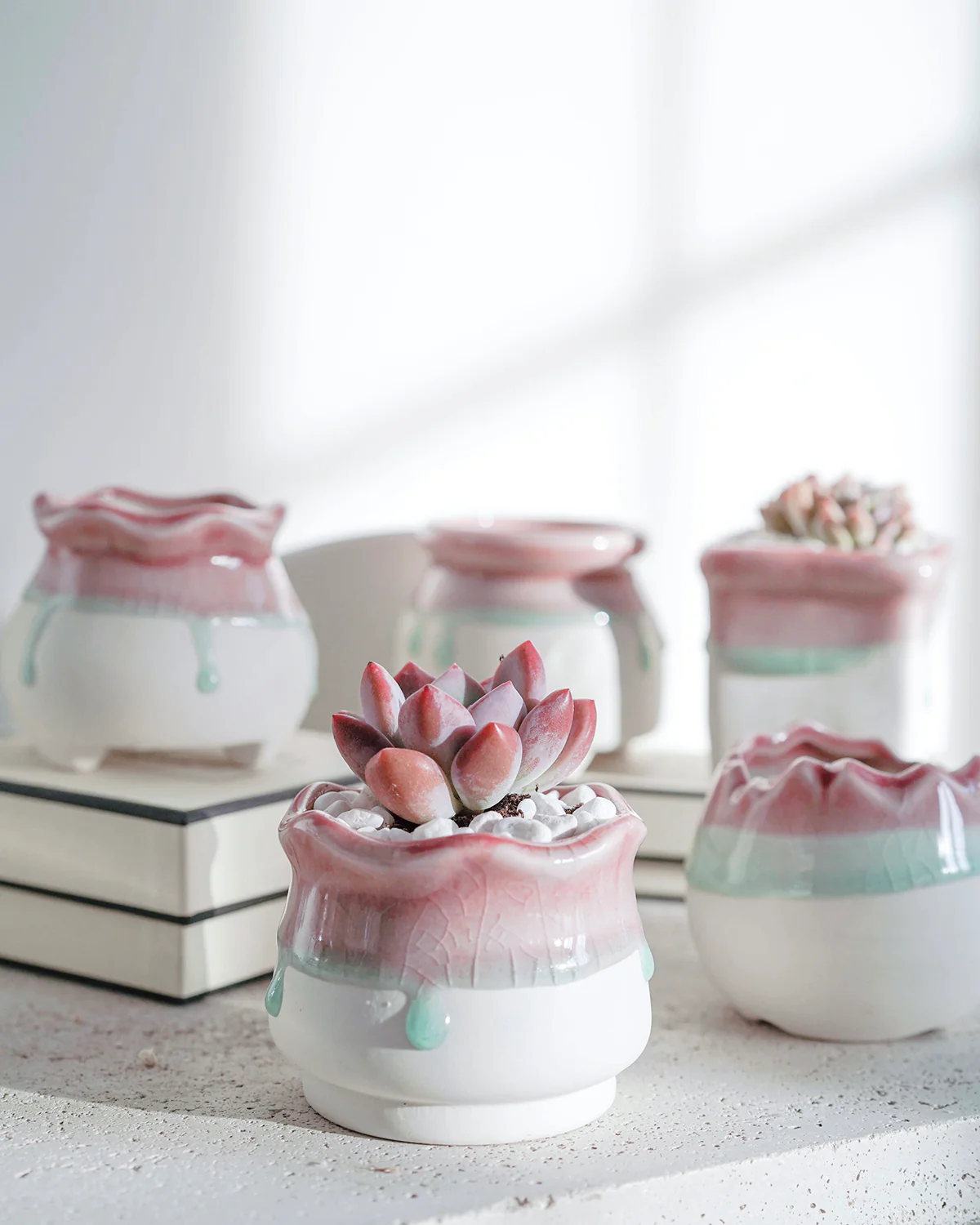 Wedding Arrangement - Pink Bun - Image 2